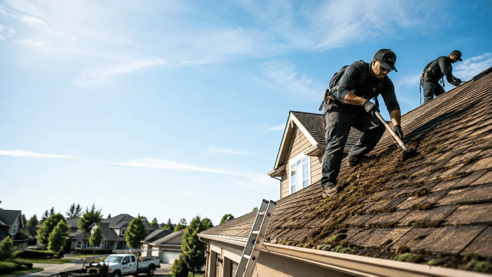 Roof Moss Removal in Wadsworth, OH near me
